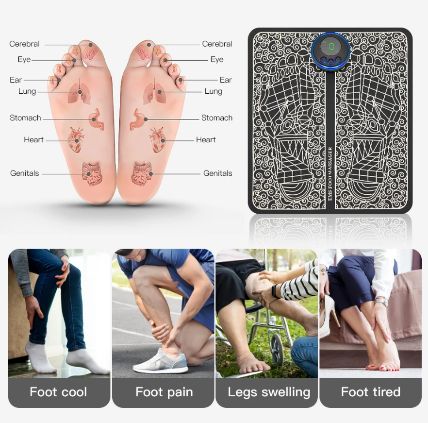 RevixoLifeâ„¢ EMS Foot Massager